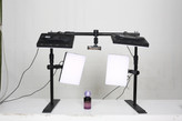 کیت نورپردازی حرفهای ۴ پنله GMETAL مدل LED-240
