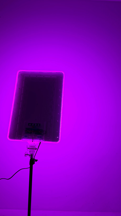 پنل نور حرفهای RGB مدل PM-60 ویژه عکاسی و تولید محتوا