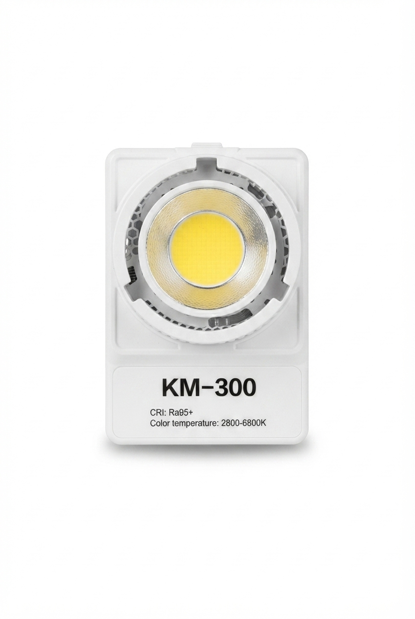 نور اصلی KM-300 | ویدیو لایت حرفه‌ای ۳۰۰ وات