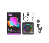 نورپرداز ویدیویی RGB مدل D12s (چراغ تولید محتوا با قابلیت تنظیم دما)