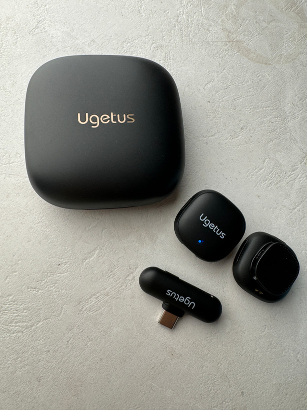 میکروفون بیسیم Ugetus مدل UG-M12 | مناسب تولید محتوا و پادکست