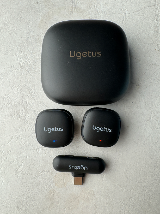 میکروفون بیسیم Ugetus مدل UG-M12 | مناسب تولید محتوا و پادکست