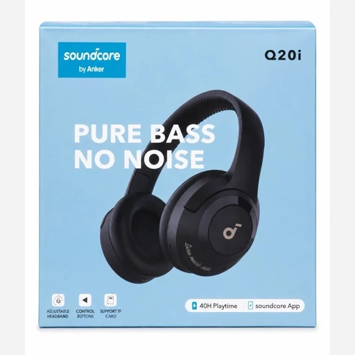 هدفون بی‌سیم انکر مدل Soundcore Q20i با نویز کنسلینگ فعال (ANC)
