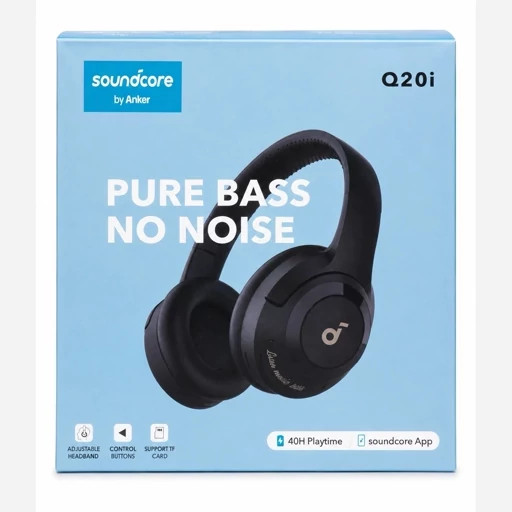 هدفون بیسیم انکر مدل Soundcore Q20i با نویز کنسلینگ فعال (ANC)