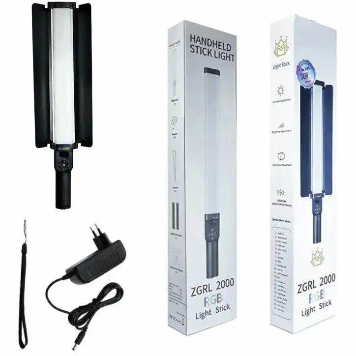 نور ثابت و باتومی RGB مدل ZGRL-2000 توان ۳۰W